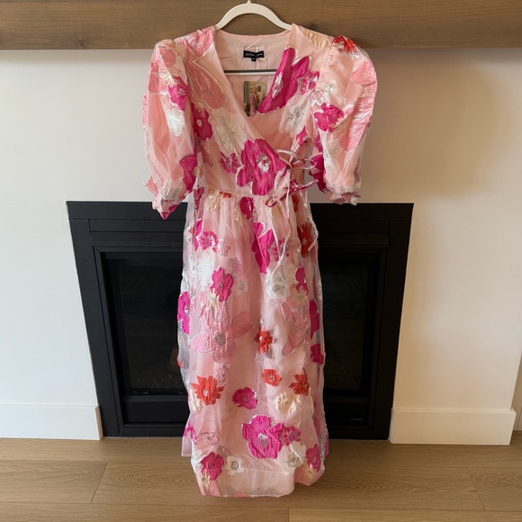 Sister Jane Primrose Organza Wrap Dress - Picture 1 of 3